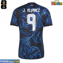 Argentinien Julian Alvarez #9 Auswärtstrikot EM 2024 Kurzarm